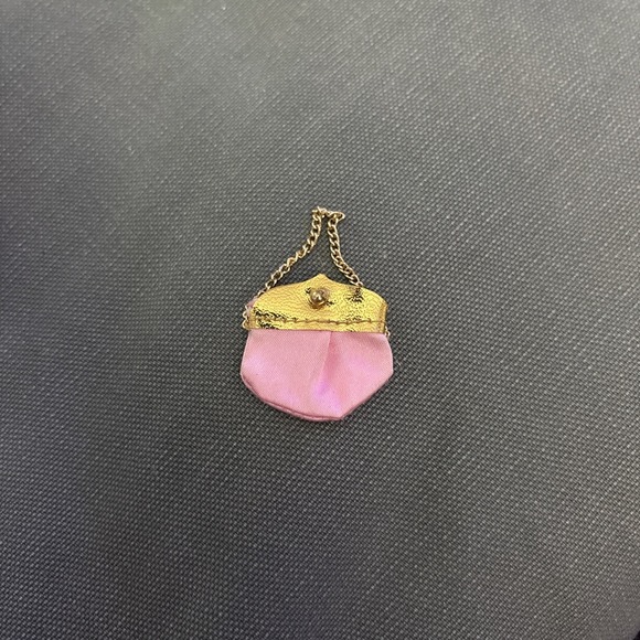 Mattel Other - Barbie Vintage Pink Premiere #1596 JC Penney Exclusive Pink Satin Purse